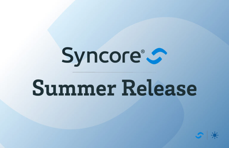 Syncore’s Summer Release Brings More 360° Value to Facilisgroup Distributor Partners