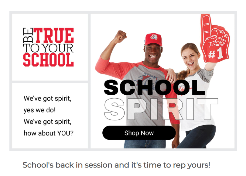 TSC Product Category - Back to School