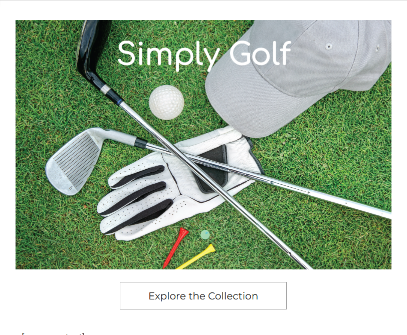 TSC Product Category - Golf