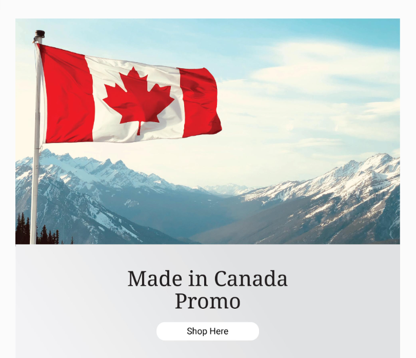 TSC Product Category - Made in Canada