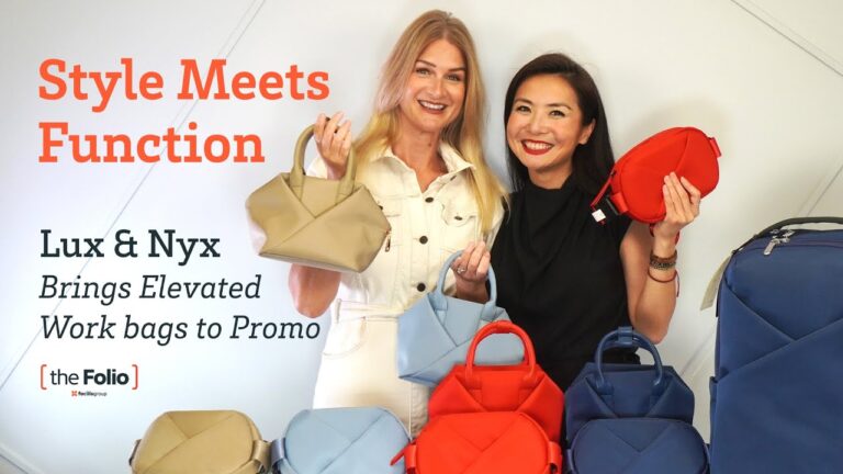 Lux & Nyx Brings Style and Function to Promo Work Bags
