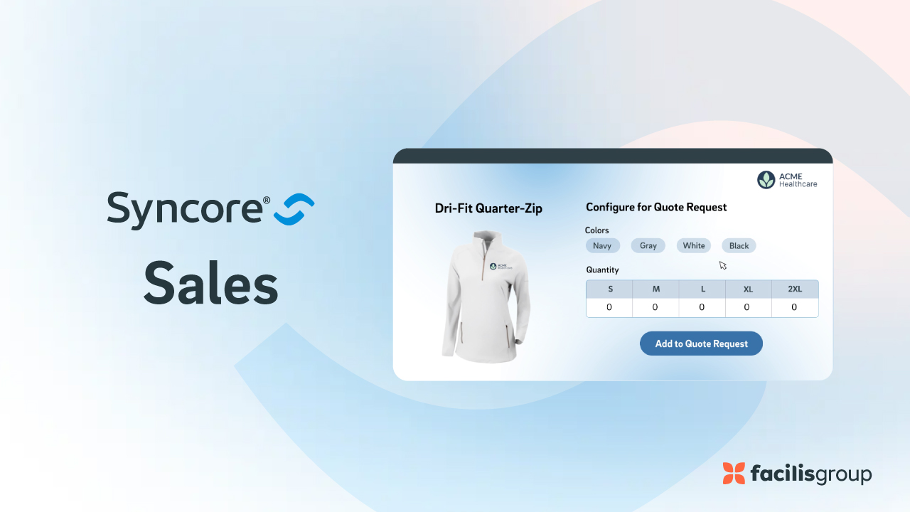 Syncore Sales Solution: Promotional Products Sales Software | Facilisgroup