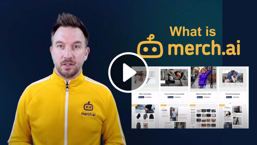 merch ai video